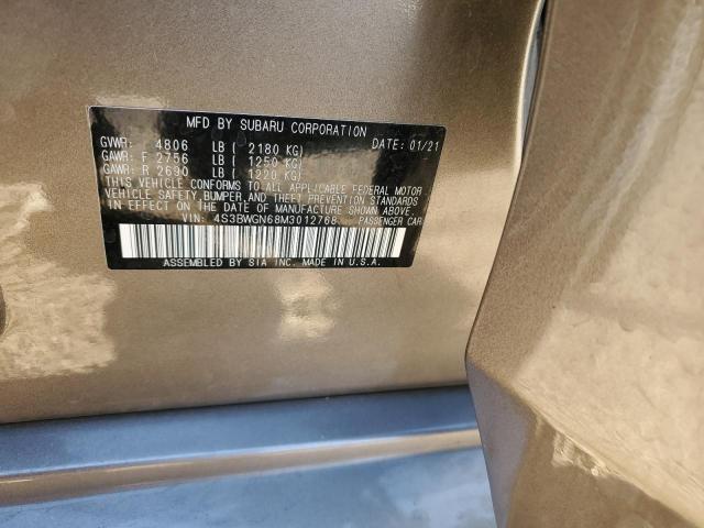 2021 SUBARU LEGACY LIM - 4S3BWGN68M3012768