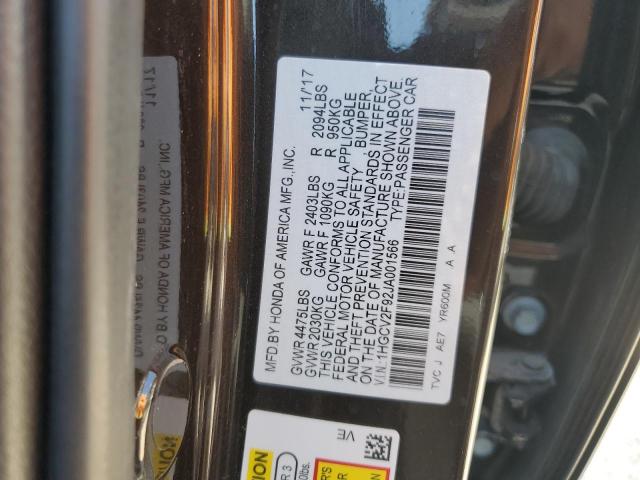 2018 HONDA ACCORD TOU - 1HGCV2F92JA001566
