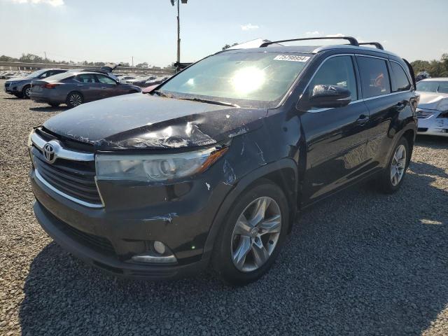 VIN 5TDYKRFH2ES019734 2014 Toyota Highlander, Limited no.1