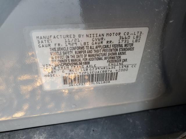 2021 NISSAN KICKS SR - 3N1CP5DV2ML561808