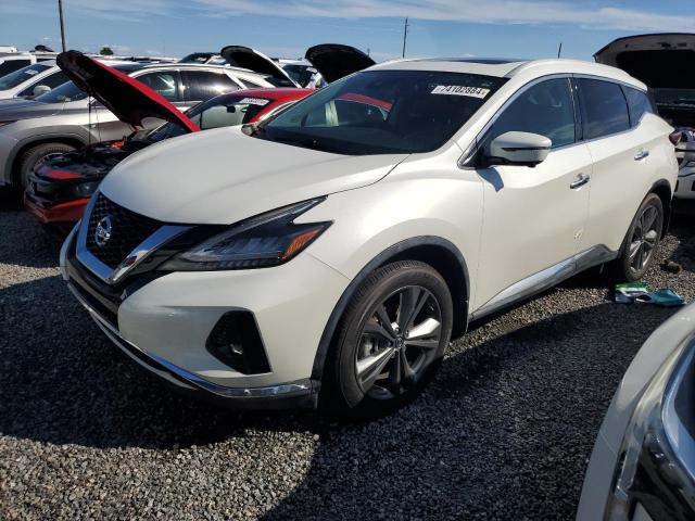 NISSAN MURANO S 2019 white  gas 5N1AZ2MS0KN114826 photo #1