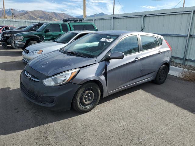 HYUNDAI ACCENT SE 2017 gray  gas KMHCT5AE4HU313466 photo #1