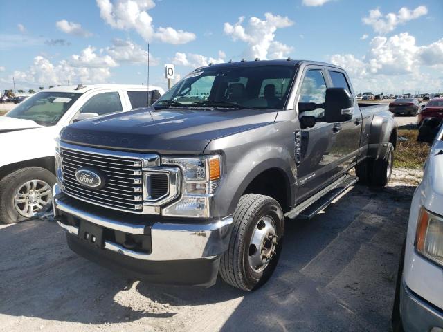 FORD F350 SUPER 2022 charcoal  diesel 1FT8W3DT1NEG30675 photo #1