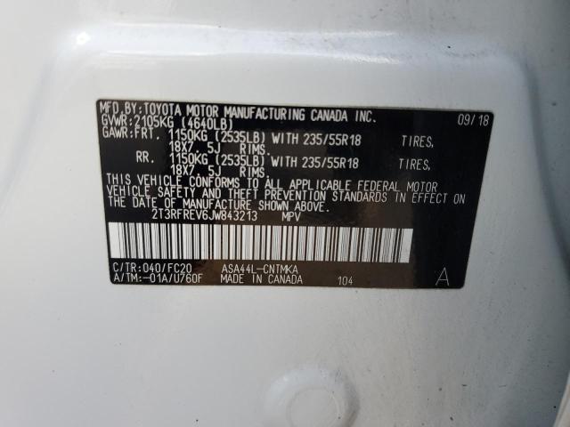 2018 TOYOTA RAV4 ADVEN - 2T3RFREV6JW843213
