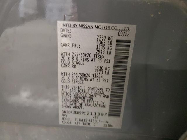 2023 NISSAN PATHFINDER - 5N1DR3DK9PC211397