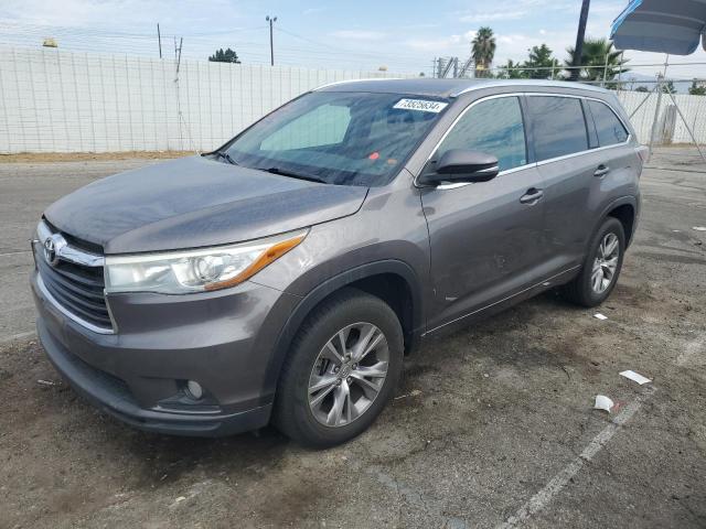 VIN 5TDKKRFH1FS104636 2015 TOYOTA HIGHLANDER no.1