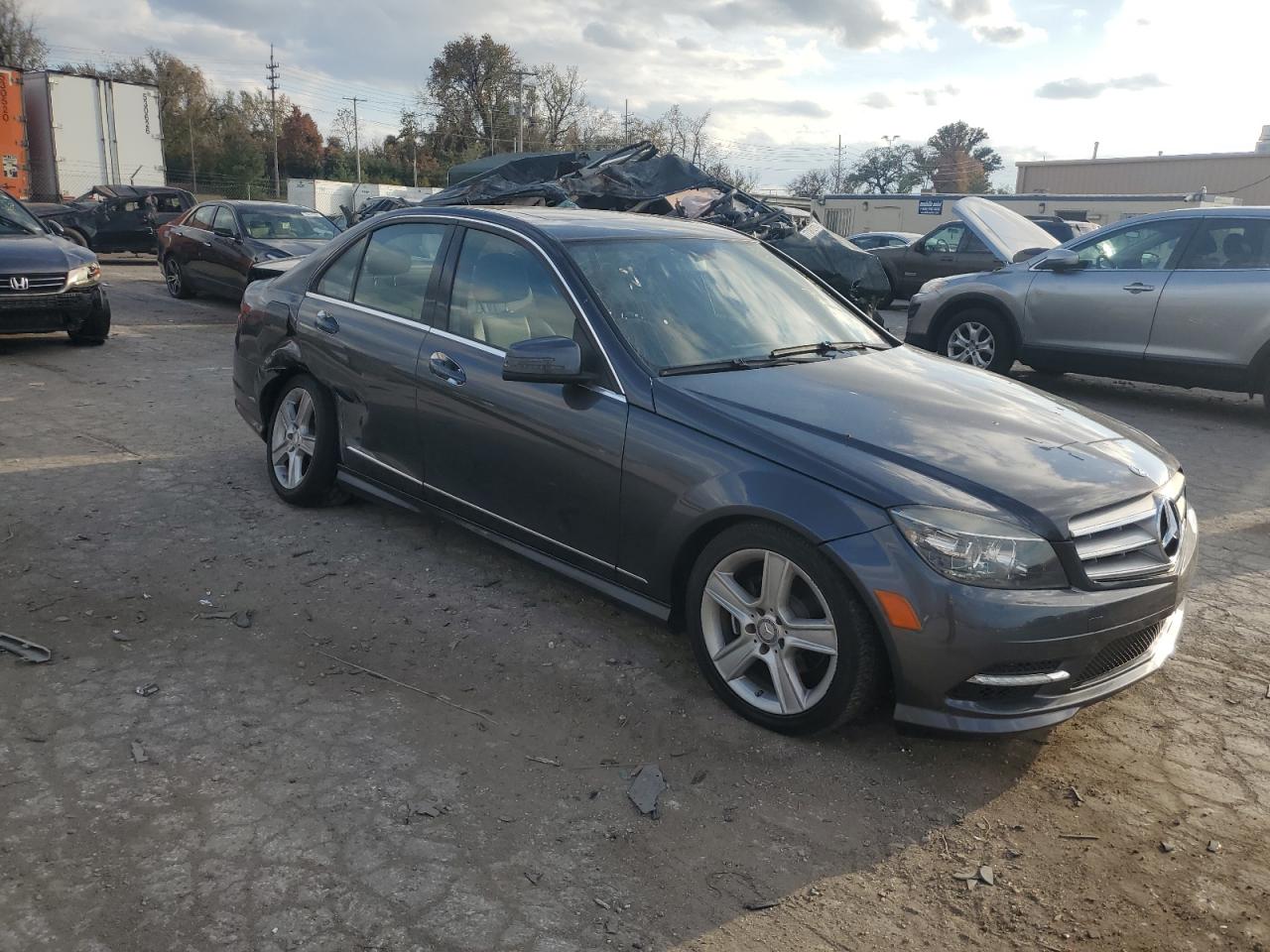 Lot #2974706031 2011 MERCEDES-BENZ C 300 4MAT