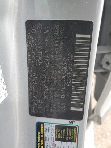 2016 KIA CADENZA LU - KNALN4D72G5216522