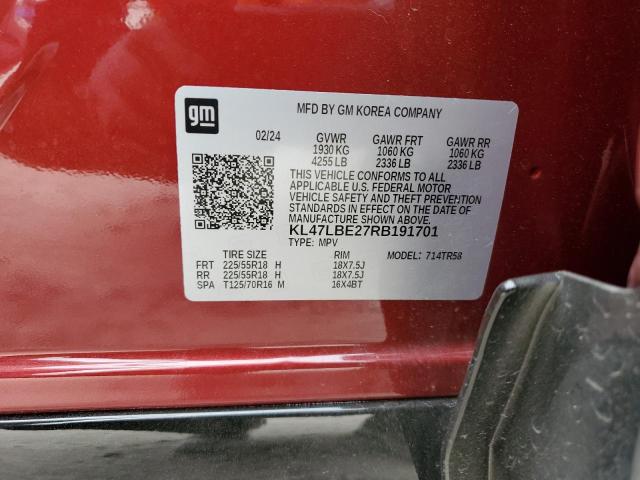 2024 BUICK ENVISTA SP - KL47LBE27RB191701