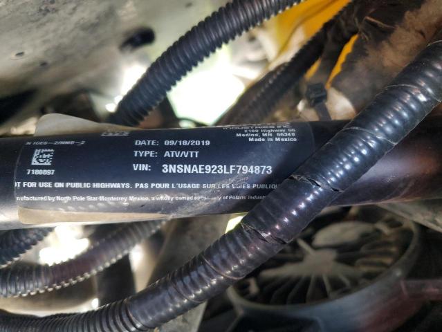 2020 POLARIS Z20NAE92AR 3NSNAE923LF794873