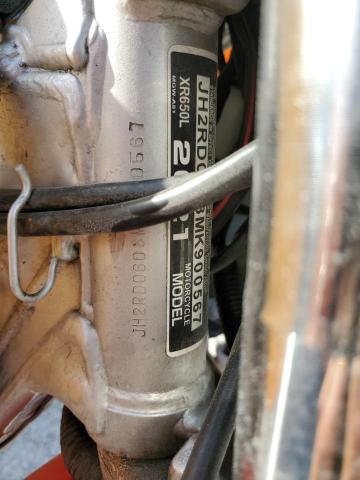 2021 HONDA XR650 L JH2RD0608MK900567