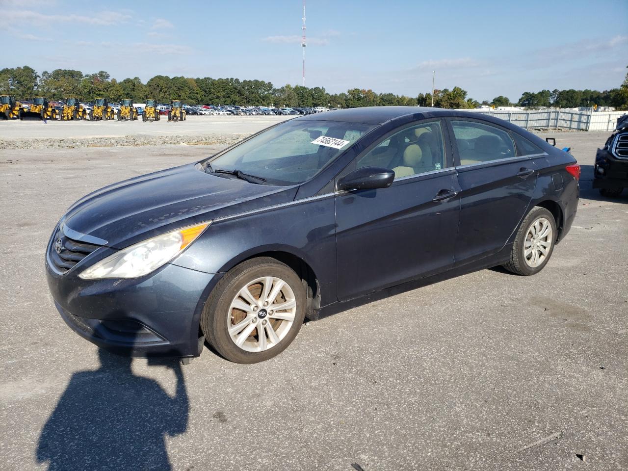 Lot #2888335700 2011 HYUNDAI SONATA GLS