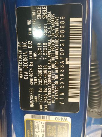 2023 KIA SPORTAGE E - 5XYK33AF0PG108689