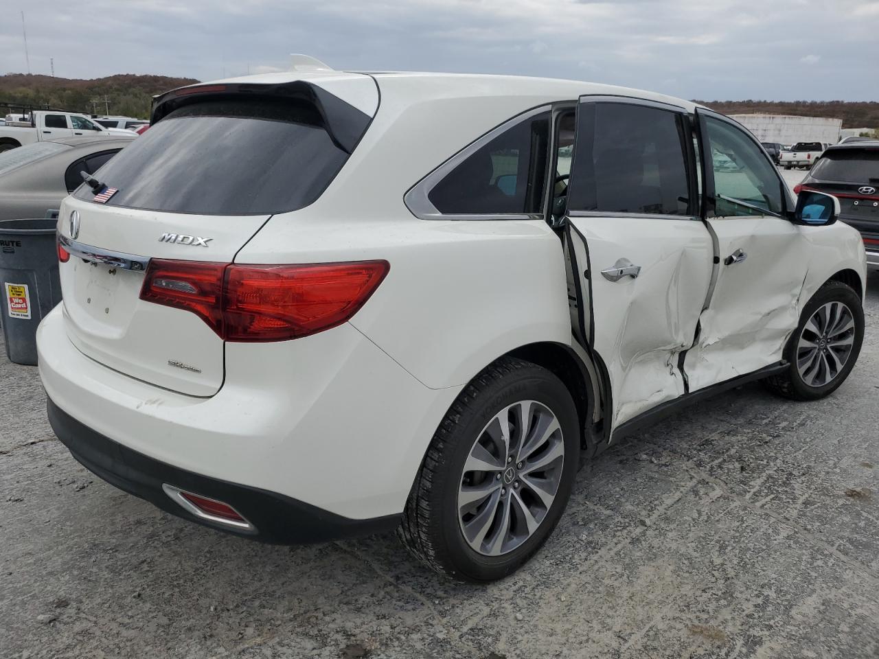 Lot #3024817446 2016 ACURA MDX TECHNO