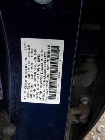 VIN 1HGCR2F5XDA139443 2013 Honda Accord, Sport no.12