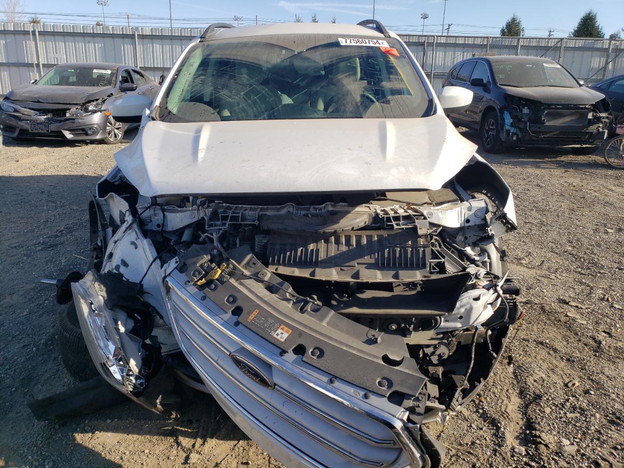 Lot #2979401661 2018 FORD ESCAPE SE