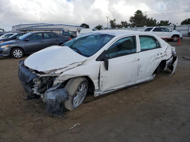 TOYOTA COROLLA BA 2010 white  gas 2T1BU4EE5AC345928 photo #1