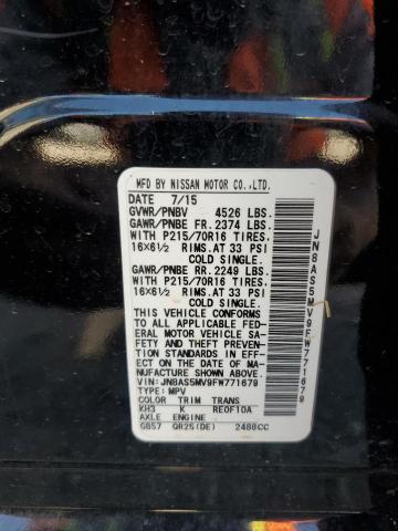 2015 NISSAN ROGUE SELE - JN8AS5MV9FW771679