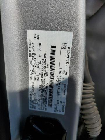 2019 FORD F150 SUPER - 1FTEW1CB7KKD23640