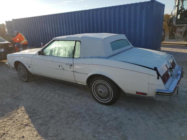 BUICK RIVIERA 1982 white converti gas 1G4AZ67Y7CE441796 photo #3