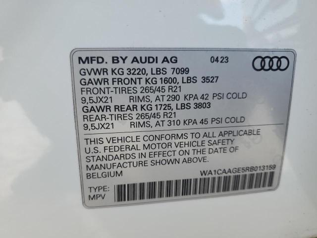 2024 AUDI Q8 E-TRON - WA1CAAGE5RB013159