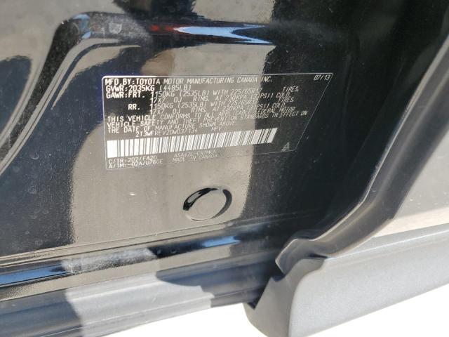 VIN 2T3WFREV2DW037134 2013 Toyota RAV4, Xle no.13