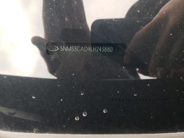 2020 HYUNDAI SANTA FE S - 5NMS3CAD9LH243880