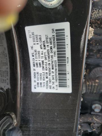 2017 HONDA ACCORD EXL - 1HGCR2F92HA199029