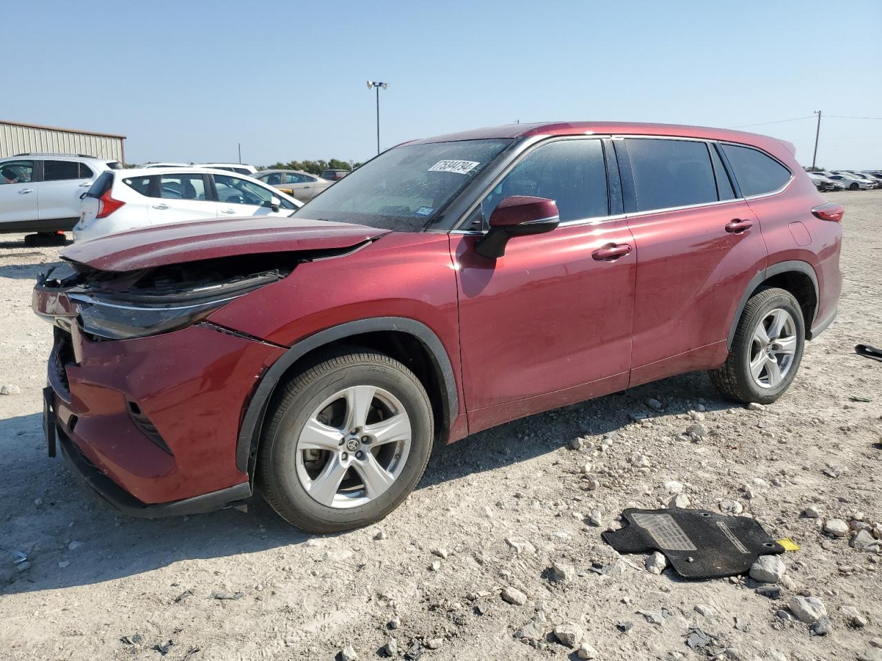 Lot #2991511851 2021 TOYOTA HIGHLANDER