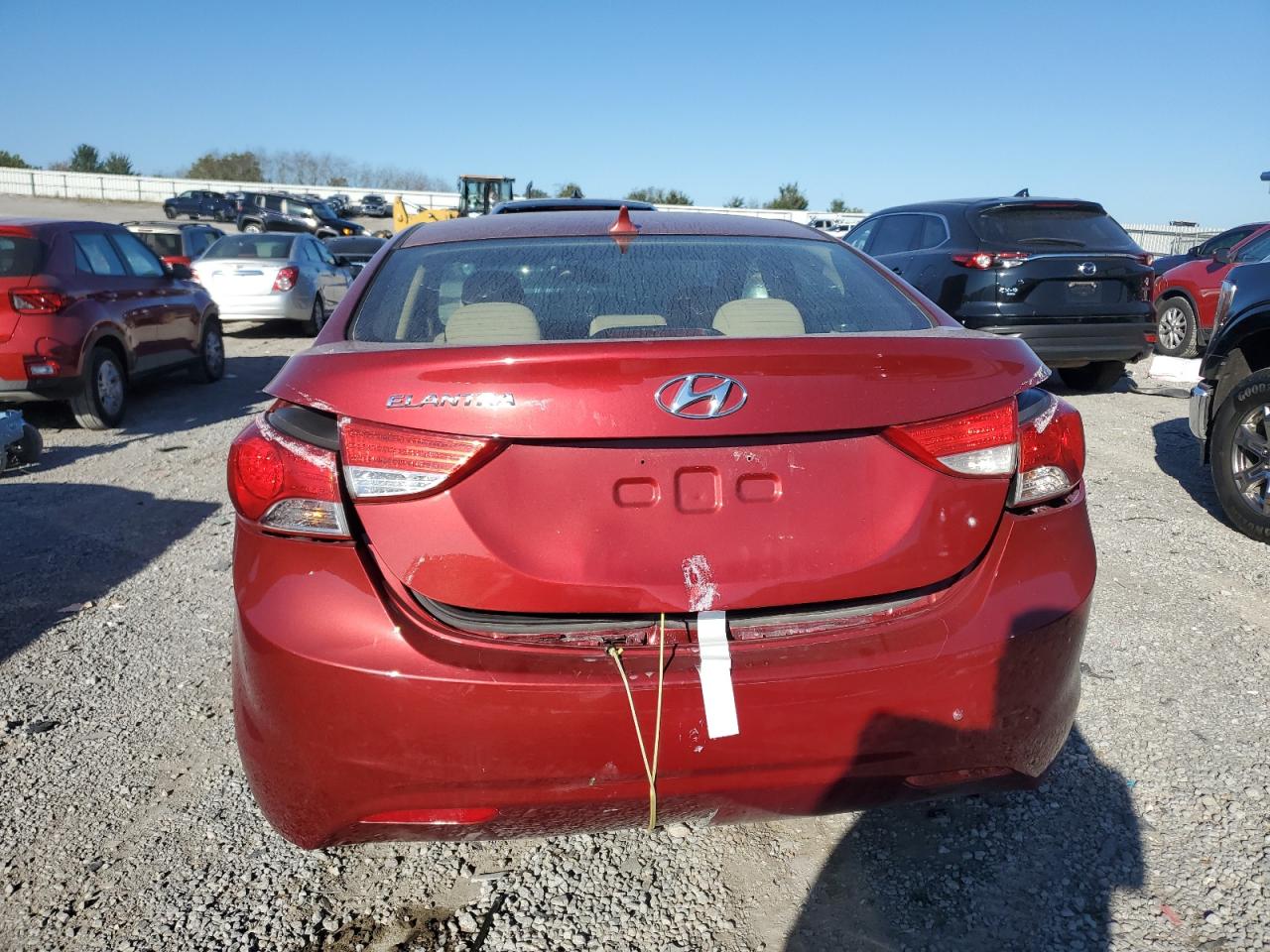 Lot #2986853987 2013 HYUNDAI ELANTRA GL