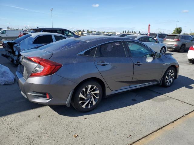 HONDA CIVIC EX 2017 charcoal sedan 4d gas 19XFC2F74HE220097 photo #4