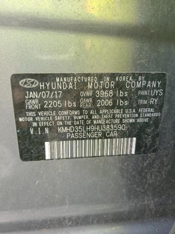 2017 HYUNDAI ELANTRA GT - KMHD35LH9HU383590