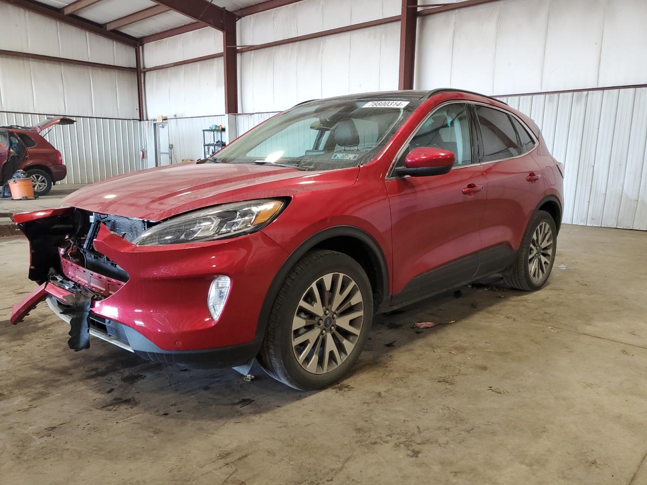 Lot #2991612060 2022 FORD ESCAPE TIT