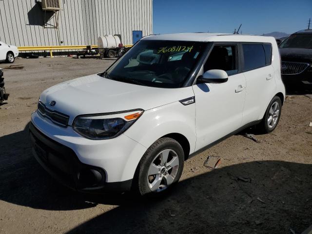 KIA SOUL 2018 white  gas KNDJN2A22J7535695 photo #1