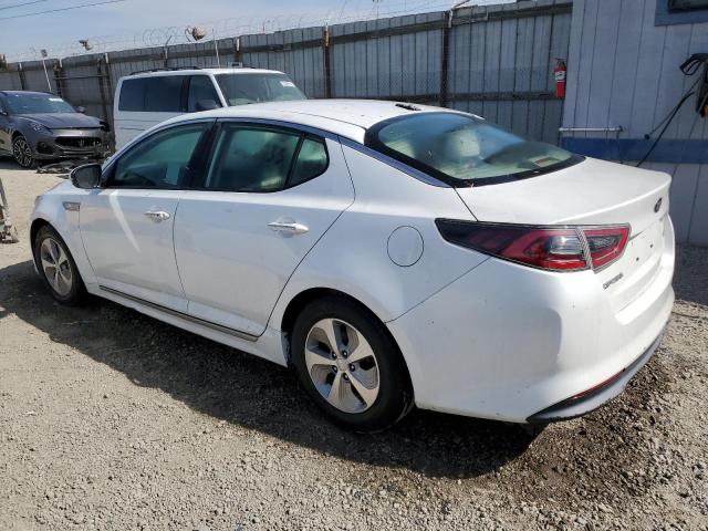 KIA OPTIMA HYB 2015 white sedan 4d hybrid engine KNAGM4AD6F5089089 photo #3