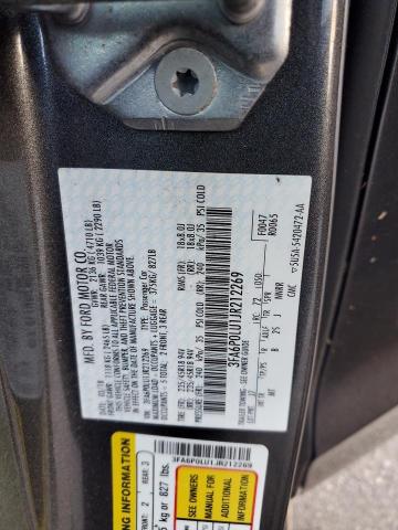 VIN 3FA6P0LU1JR212269 2018 Ford Fusion, Se Hybrid no.13