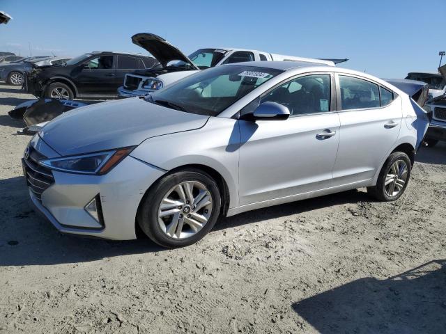 HYUNDAI ELANTRA SE 2019 silver  gas KMHD84LF0KU736803 photo #1