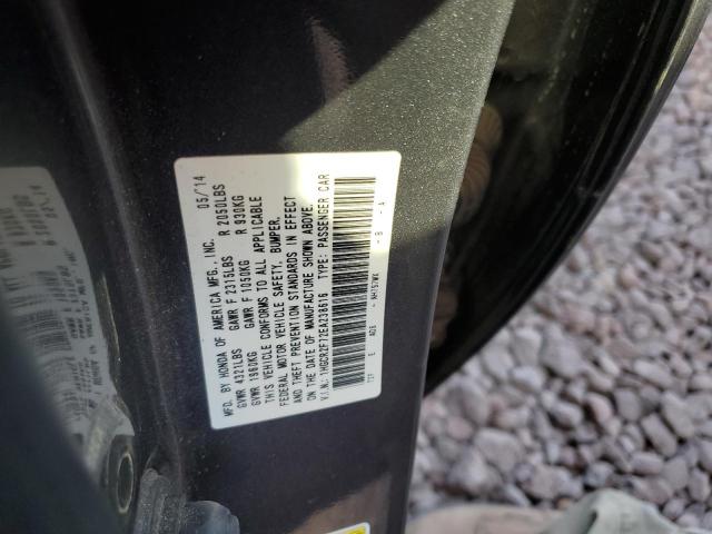 VIN 1HGCR2F72EA238616 2014 Honda Accord, EX no.12