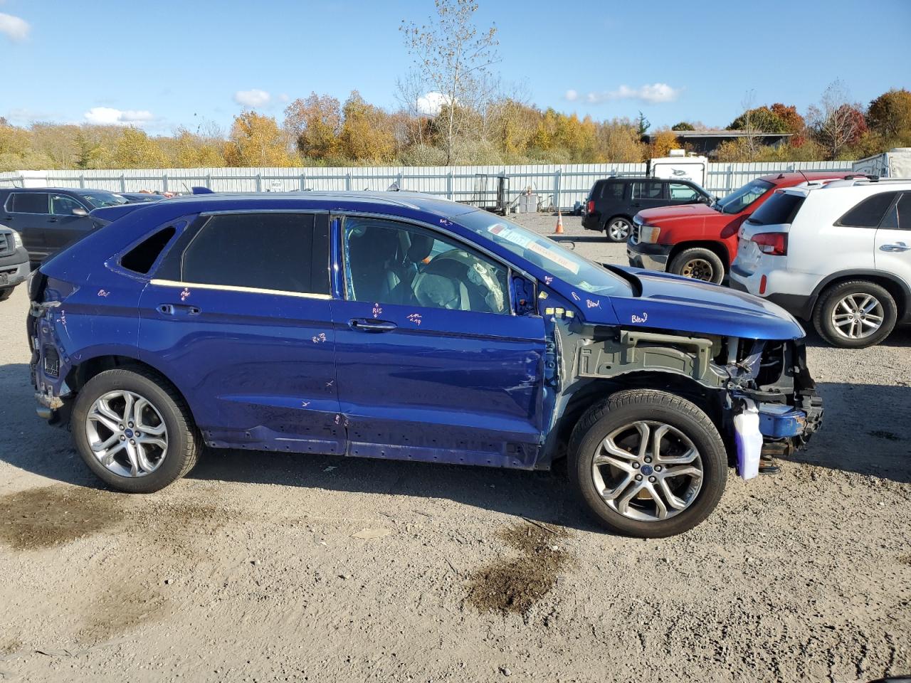 Lot #2972258489 2015 FORD EDGE TITAN