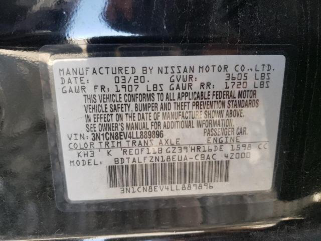 2020 NISSAN VERSA SV - 3N1CN8EV4LL889896