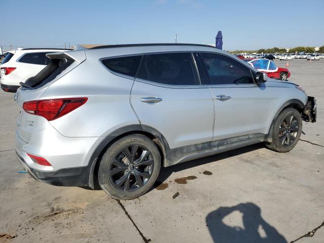 HYUNDAI SANTA FE S 2018 silver  gas 5XYZW4LA8JG549068 photo #4