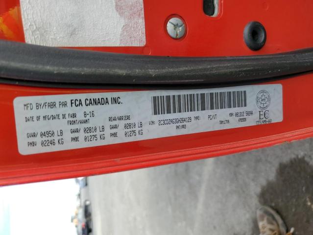 2016 DODGE CHALLENGER - 2C3CDZAG3GH264129