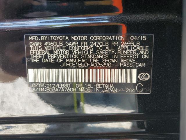 2015 LEXUS GS 350 - JTHCE1BL0FA005390