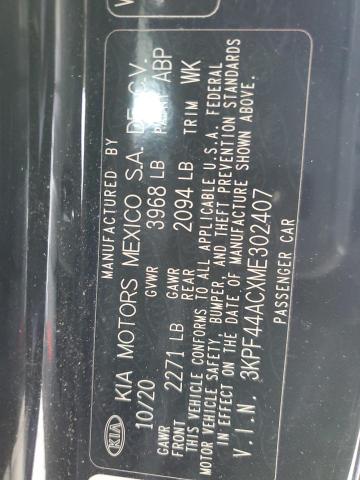 2021 KIA FORTE GT - 3KPF44ACXME302407