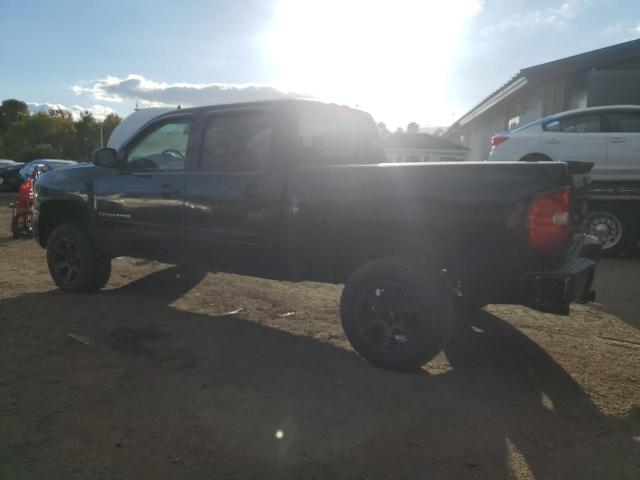 CHEVROLET SILVERADO 2009 black crew pic gas 3GCEK13C59G123717 photo #3