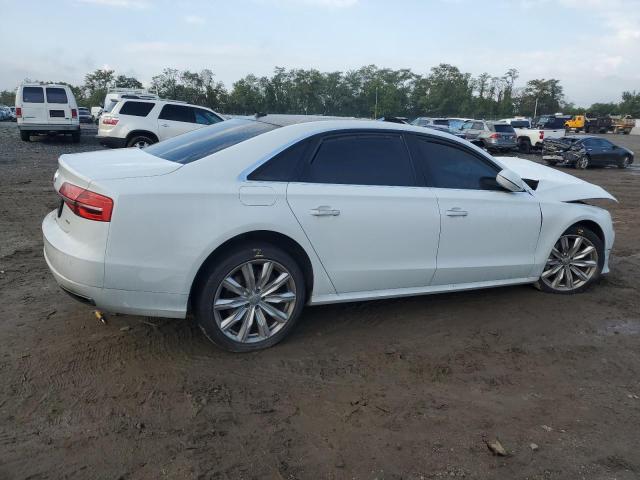 AUDI A8 L QUATT 2017 white  gas WAU44AFDXHN006499 photo #4