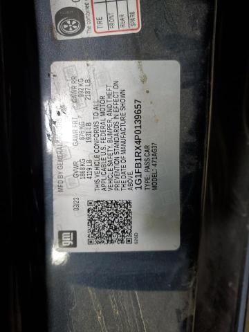2023 CHEVROLET CAMARO LS - 1G1FB1RX4P0139657