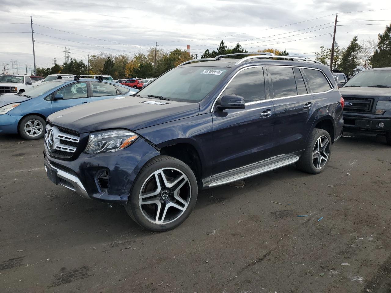 Lot #2921764591 2017 MERCEDES-BENZ GLS 450 4M