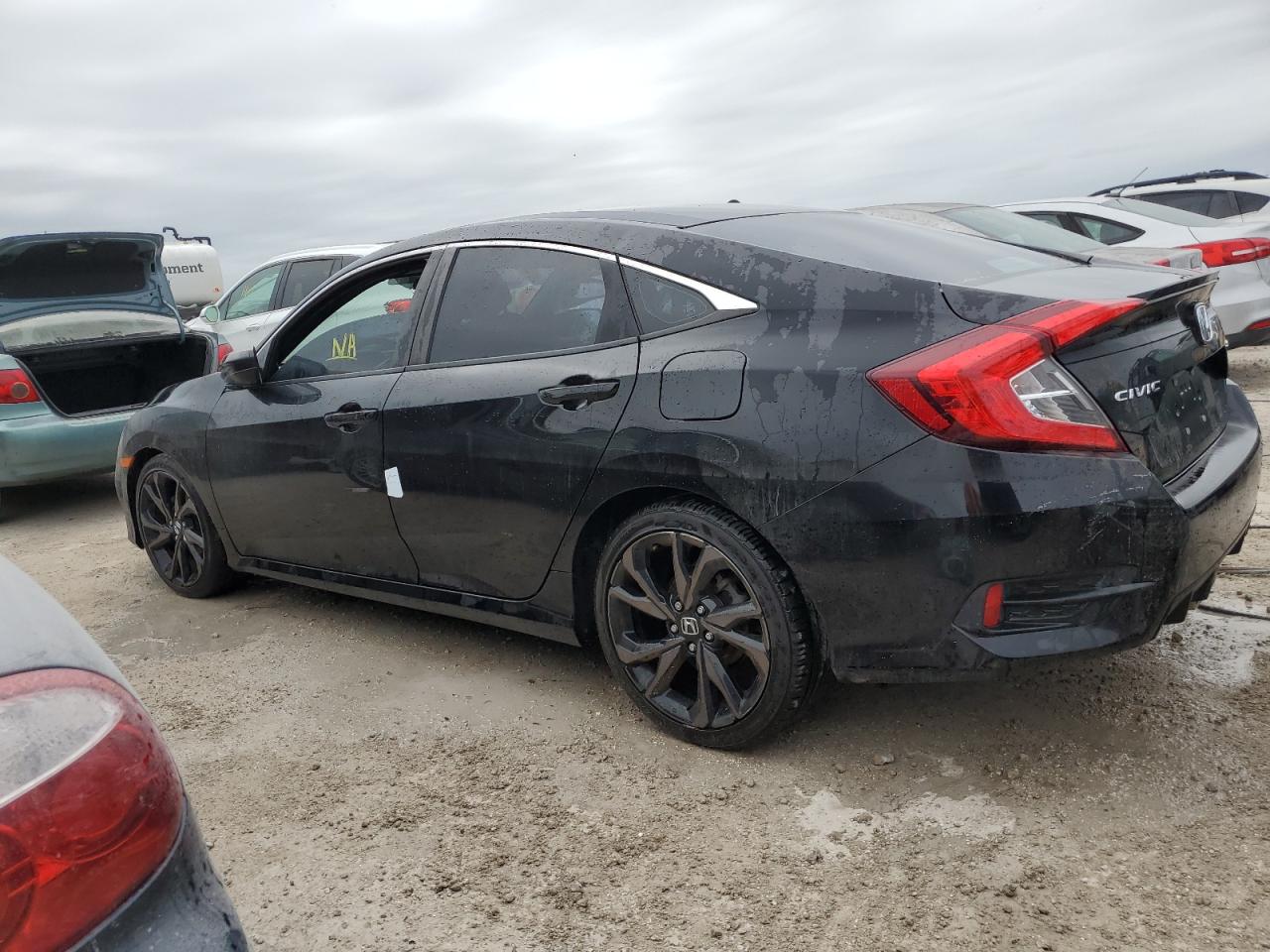 Lot #2974721036 2020 HONDA CIVIC SPOR