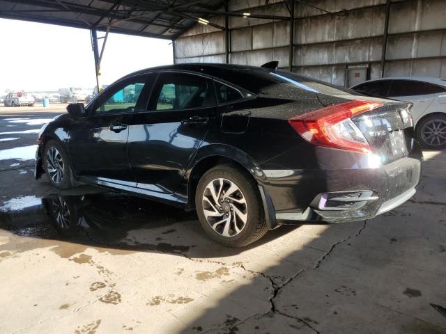 HONDA CIVIC EX 2018 black  gas 19XFC2F72JE014055 photo #3